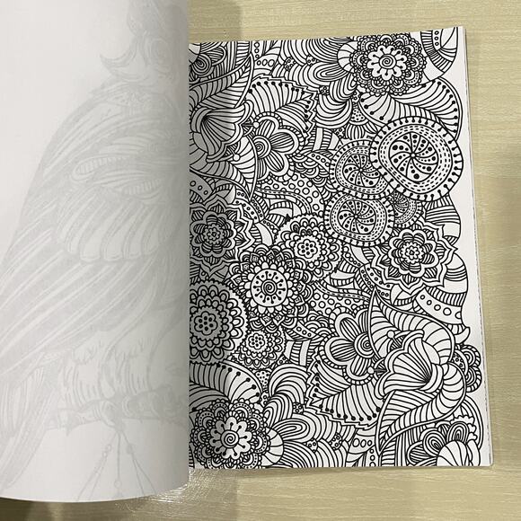 Peaceful Adult Coloring Book - Picture 9 of 10